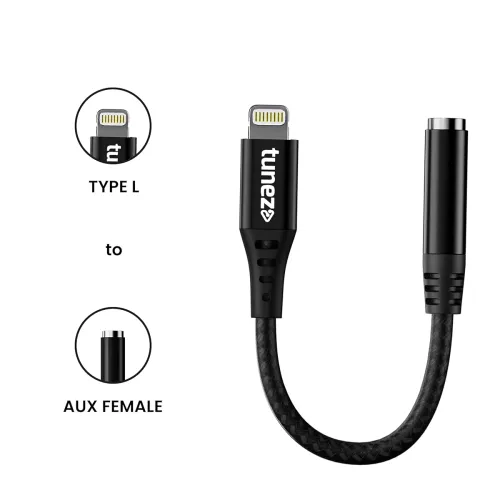 Image of tunez CB-90 Type L Cable 14cm 