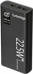 TURBOGIGA 30000 mAh 22.5 W Compact Pocket Size Power Bank