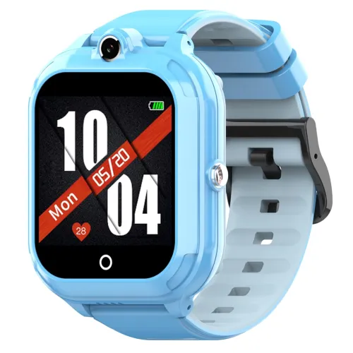Image of Turet Sourcandy 4G Smartwatch for Kids (Camera, Video Call, Blue) 