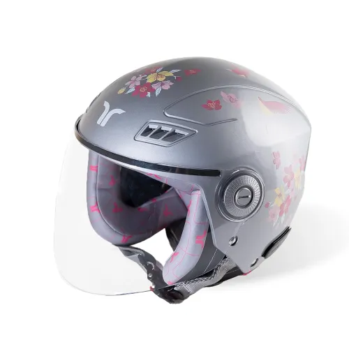 Image of TVARRA Blossom Women’s Open Face Helmet 