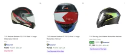 TVS Helmet Starting @ ₹926