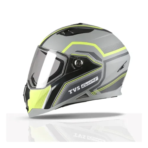 Image of TVS Racing Anti Matter Full Face Helmet for Bike & Motorcycle Riders-DOT & ISI Certified-Lightweight ABS Shell, UV Resis