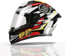 TVS Racing Titan Series Motorbike Helmet (Red)