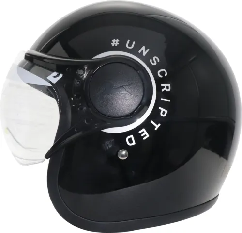 Image of TVS Ronin Edition Motorbike Helmet (Black)