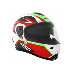 TVS XPOD Primus Helmet for Men-Dual Visor, ISI DOT Certified