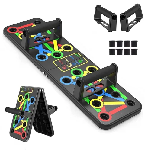 Image of TWINZFIT Pushup Board, 15 in 1 Push Up Stand, Multi-Function Flex Board for Chest