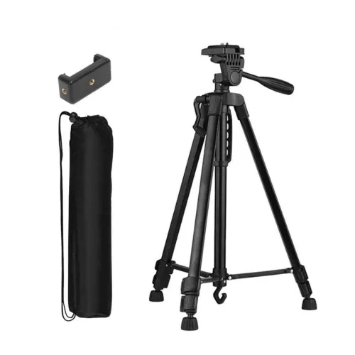 Image of Tygot 3366 Aluminum Tripod (55-Inch), Universal Lightweight Tripod 