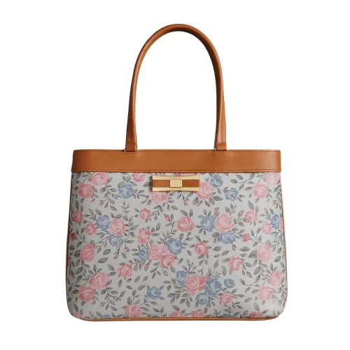 Image of TYPIFY® Womens Floral Tote Handbag