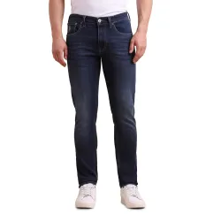 U.S. Polo ASSN. Denim Jeans for Men - Slim Tapered Fit, Mens Jeans for Office & Regular Wear