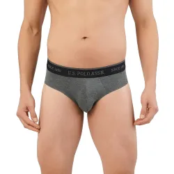 U.S. Polo ASSN. Mens I704 Ultra Soft Cotton Rich Premium Briefs - Pack of 1