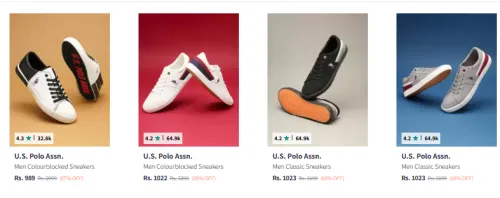 Image of U.s. Polo Assn. Men Shoes up to 70% Discount
