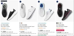 U.S. Polo ASSN. Mens shoes at minimum 60% Discount