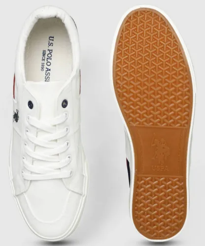 Image of U.S. POLO ASSN.  Sneakers For Men  (White , 7)