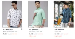 U.s polo Shirt Minimum 55% Discount