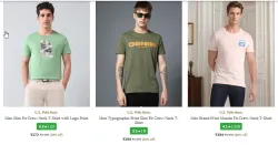 U.s Polo T-shirt Minimum 65% Discount