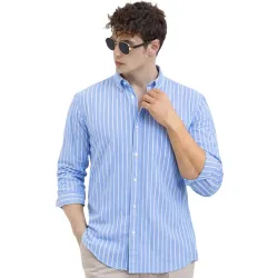 U TURN Mens Casual Printed Striped Stylish Latest Formal 