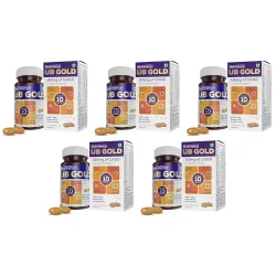 Ub Gold Coenzyme Q10 (Coq10) 150Mg Supplement Pack Of 5