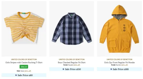 Image of UCB Kids Clothing up to 94% Discount