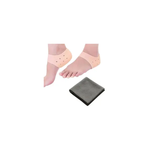 Image of UFLOW Silicone Gel Heel Pad Socks for Pain Relief