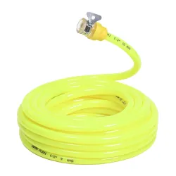 UGAOO Flexi Water Hose PVC Pipe with Leak-Proof Tap Adaptor (10 m) | Heavy Duty Pipe for Garden, Home and Car Washing