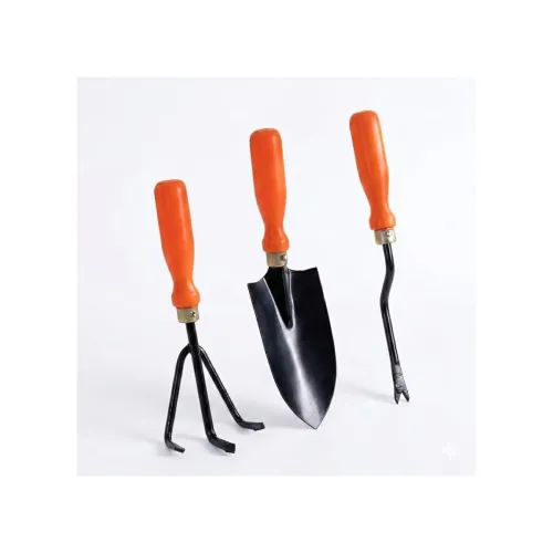 Image of UGAOO Gardening Tools Kit for Home Garden – 3 Pcs Garden Tools Set with Wide Trowel, Cultivator, Weeder | Heavy Duty Pla