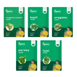 UGAOO Herb Seeds Bundle of 5 Packet