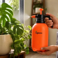 UGAOO Pressure Sprayer 2 Litre | Garden Spray Pump with Adjustable Brass Nozzle | Water Spray for Plants, Plant Watering Spray, Pesticide, Foam Sprayer for Car Washing, Home Use