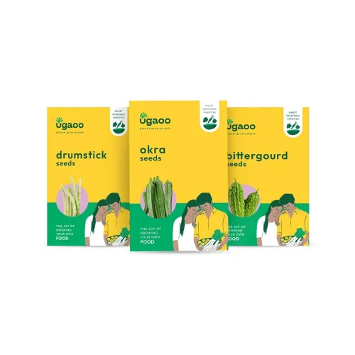 Image of UGAOO Vegetable Seeds Combo Pack for Home Garden