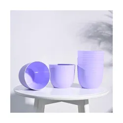 UGAOO Verona Round Plastic Planter for Home & Balcony Garden