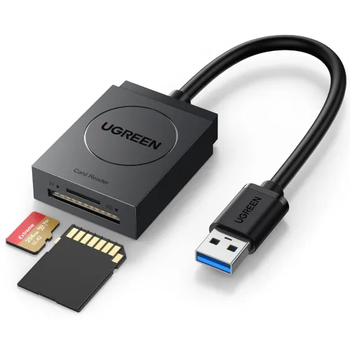 Image of UGREEN Dual Slot USB 3.0 SD Card Reader