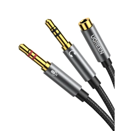 Image of UGREEN Headphone Splitter for Computer 3.5mm