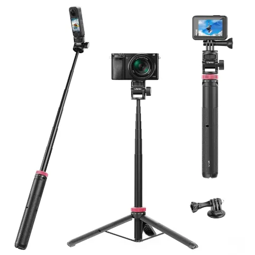 Image of ULANZI MT-71 59" Tripod Selfie Stick & Vlog Handle for DJI Pocket/Insta360