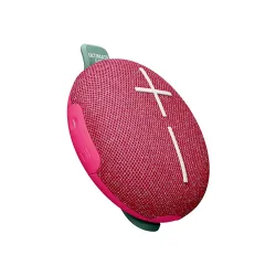 Ultimate Ears MINIROLL Ultra-Portable Waterproof Bluetooth Speaker, Big Bass, IP67 Dustproof, 40 m (131 ft) Range - Calming Pink