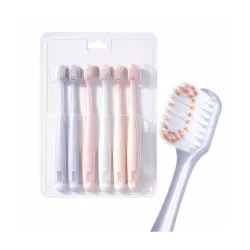 Ultra Soft Bristle Toothbrush 6 PCS Manual Toothbrush