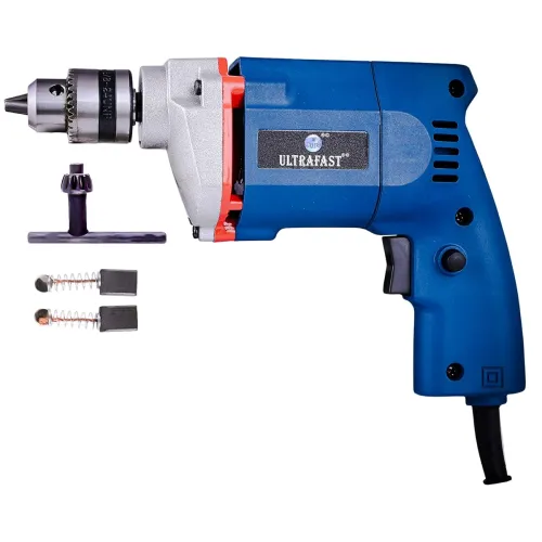 Image of ULTRAFAST UF-10B 400W Electric Drill Machine 10mm Chuck Corded Constant 2600 RPM Drilling Speed with Lock-On System Idea