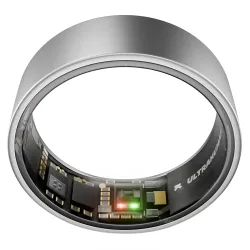 ULTRAHUMAN Ring AIR - Raw Titanium - Size 10 - Smart Ring