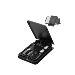 UltraProlink 12 in1 PowerLink+ All In One Travel Cable Set|OTG Type C-C 3A PD Cable |Micro USB + iPhone |Convertor, 15W 
