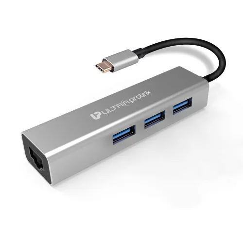 Image of UltraProlink USB Type C Giga Hub Adapter Docking Station