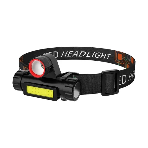 Image of ULTRINA Headlamp USB Headlight with Zoomable Wide