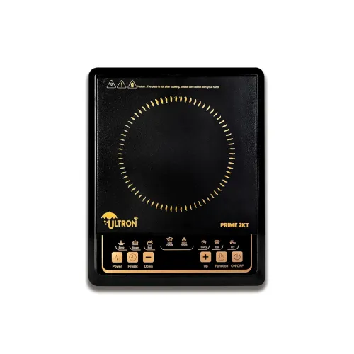 Image of Ultron Induction Cooktop 2000W | Waterproof Matte finished Ceramic