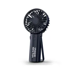 UN1QUE MINI RECHARGEABLE HANDHELD FAN 1800MAH WITH STAND USB