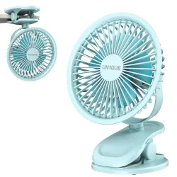 UN1QUE Portable Fan,1800mAh Rechargeable