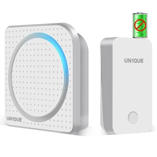 Image of UN1QUE Self-Powered Wireless Doorbell UB500
