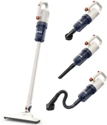 UN1QUE 2 in 1 Handheld & Stick Vacuum Cleaner for Home