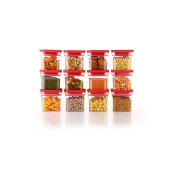 Unbreakable Kitkat Square Plastic Containers Set