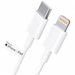 UNBREAKcable USB-C to Lightning Cable 1M MFi Fast Charging Braided Cable
