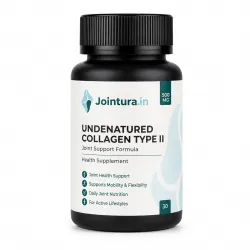 Undenatured Type II Collagen Joint Support Supplement - 40mg Native Collagen with Boswellia Serrata, Rose Hips & Hyaluronic Acid for Joint Comfort, Flexibility & Mobility - 30 Capsules