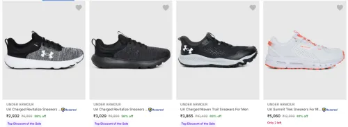Image of Under Armour Men’s Casual Shoes upto 63% Discount