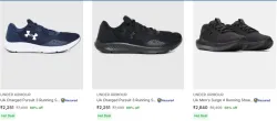 Under Armour Men’s Sports Shoes Upto 69% Discount