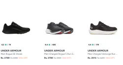 Under Armour Shoes Man at minimum 65% Discount